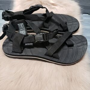 Sandugo Sinai Black Men's Sandal